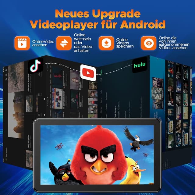 Detalle 2 de Volam Wireless Carplay Android Auto Display 7 Zoll