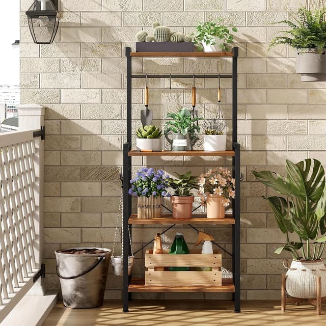 Thumbnail 4 de HOOBRO BF04HB01 4-Tier Kitchen Bakers Rack 🍽