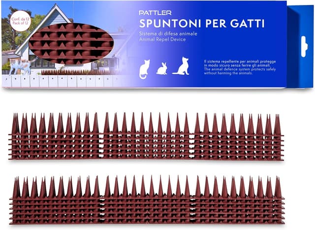 Imagen de PATTLER Dissuasori per Piccioni 43 cm Marrone en OfertitasTOP