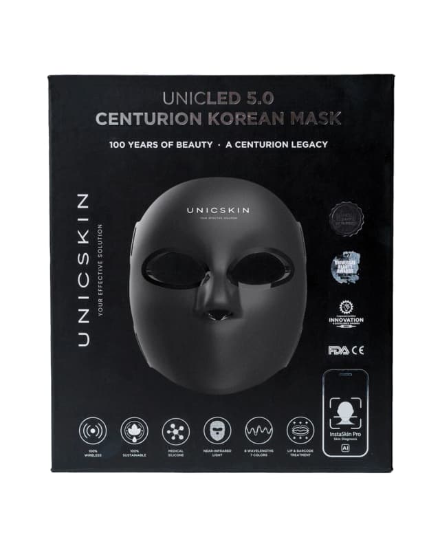 Detalle 2 de Unicskin Máscara Facial Avanzada Unicled 5.0 Centurion Korean