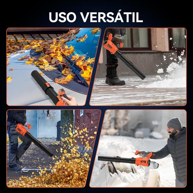 Thumbnail 5 de Bravolu Soplador de hojas 5200 mAh 📦