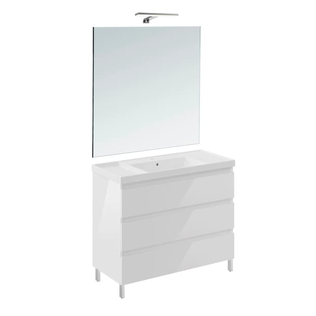 Detalle de B-Best Cosmic mueble baño 70 cm espejo