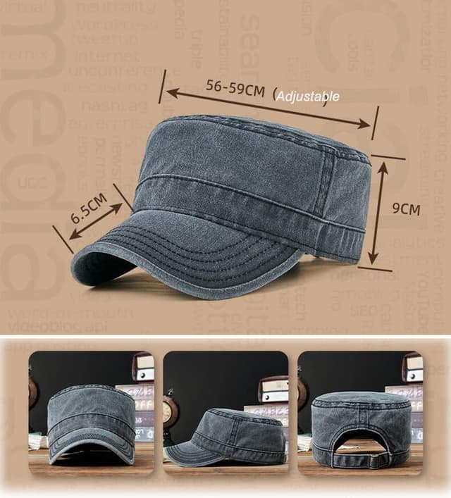 Thumbnail 5 de QICHEN Military Army Cap verstellbar 59-62 cm
