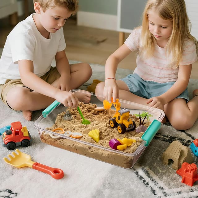 Detalle de Vtopmart 6 Qt Plastic Storage Bins