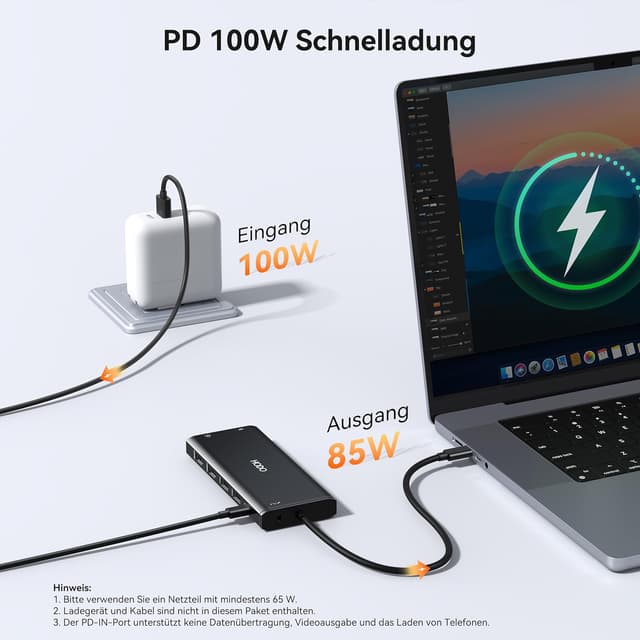 Thumbnail 6 de HODO Dockingstation Laptop 2 Monitore USB-C