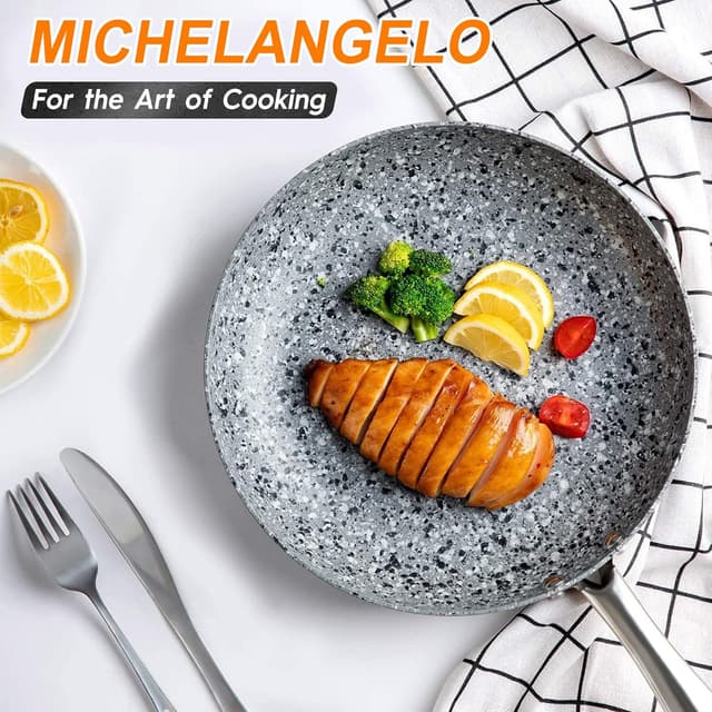 Thumbnail 5 de MICHELANGELO 26CM Non-stick Frying Pan