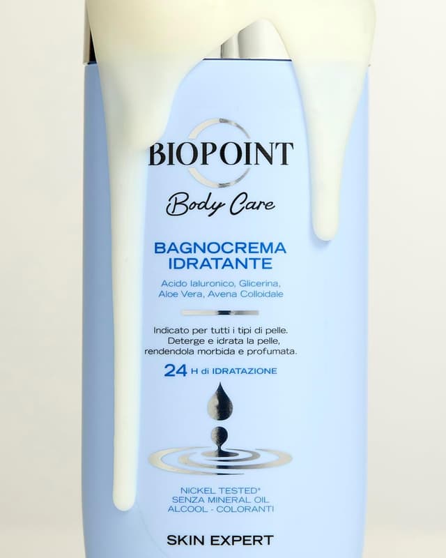 Detalle de BIOPOINT Bagno Crema Idratante 400 ml – detergente doccia tonificante e idratante