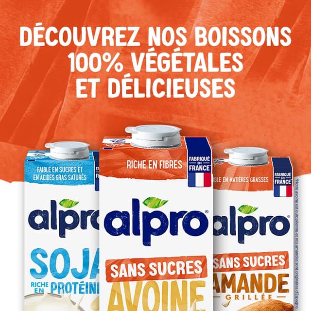 Thumbnail 4 de Alpro Boisson d'avoine Sans Sucres 1L đ„