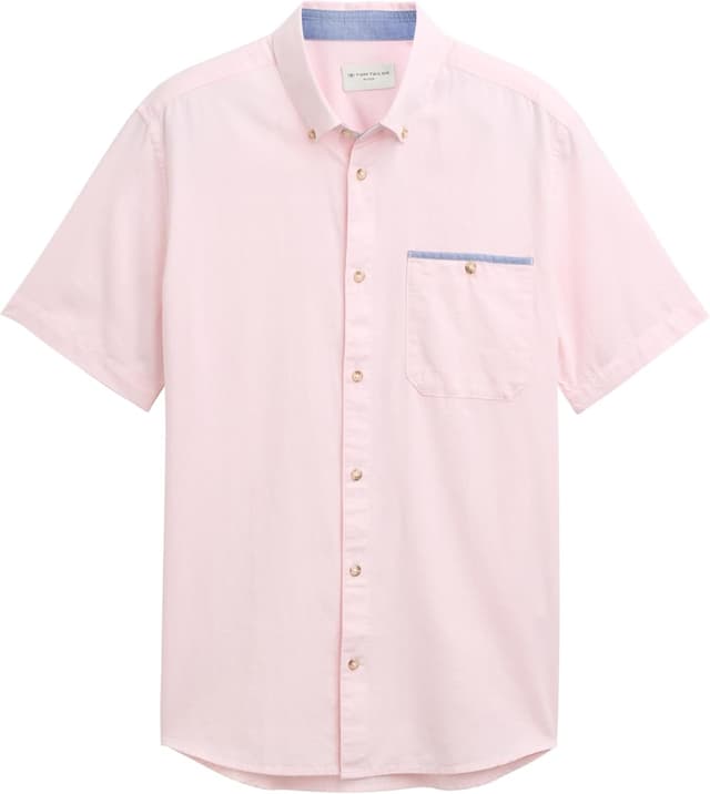 Detalle de Tom Tailor 1046086 camicia da uomo a maniche lunghe