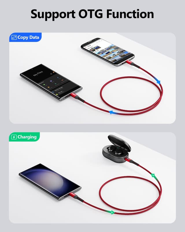 Thumbnail 5 de SUNGUY Câble USB C vers Micro USB 0,3 m