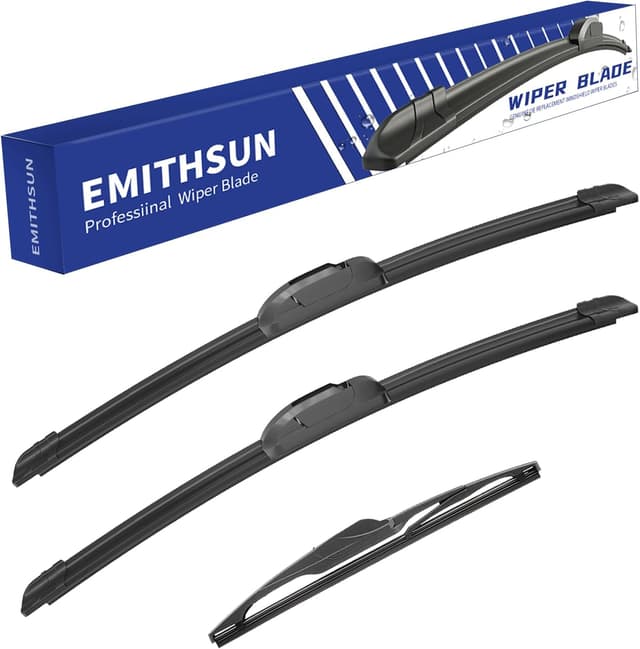 Detalle de EMITHSUN Windshield Wiper Blades Replacement Kit for 2005–2025 Honda Odyssey (Front/Rear Set of 3)