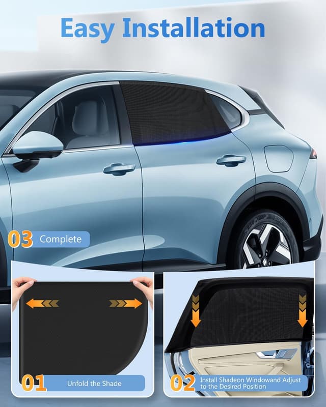 Thumbnail 3 de Sonnenschutz Auto 2 Stück UV Schutz