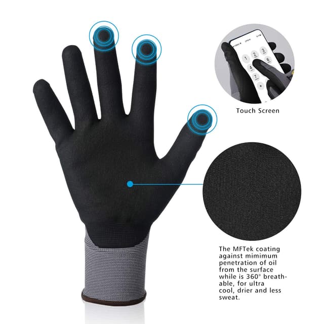 Thumbnail 2 de HPHST SF001TS Arbeitshandschuhe 12 Paar Größe 11