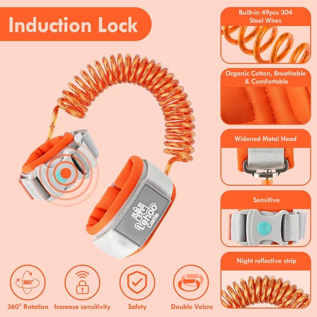 Detalle de Lehoo toddler walking reins 1.5 m