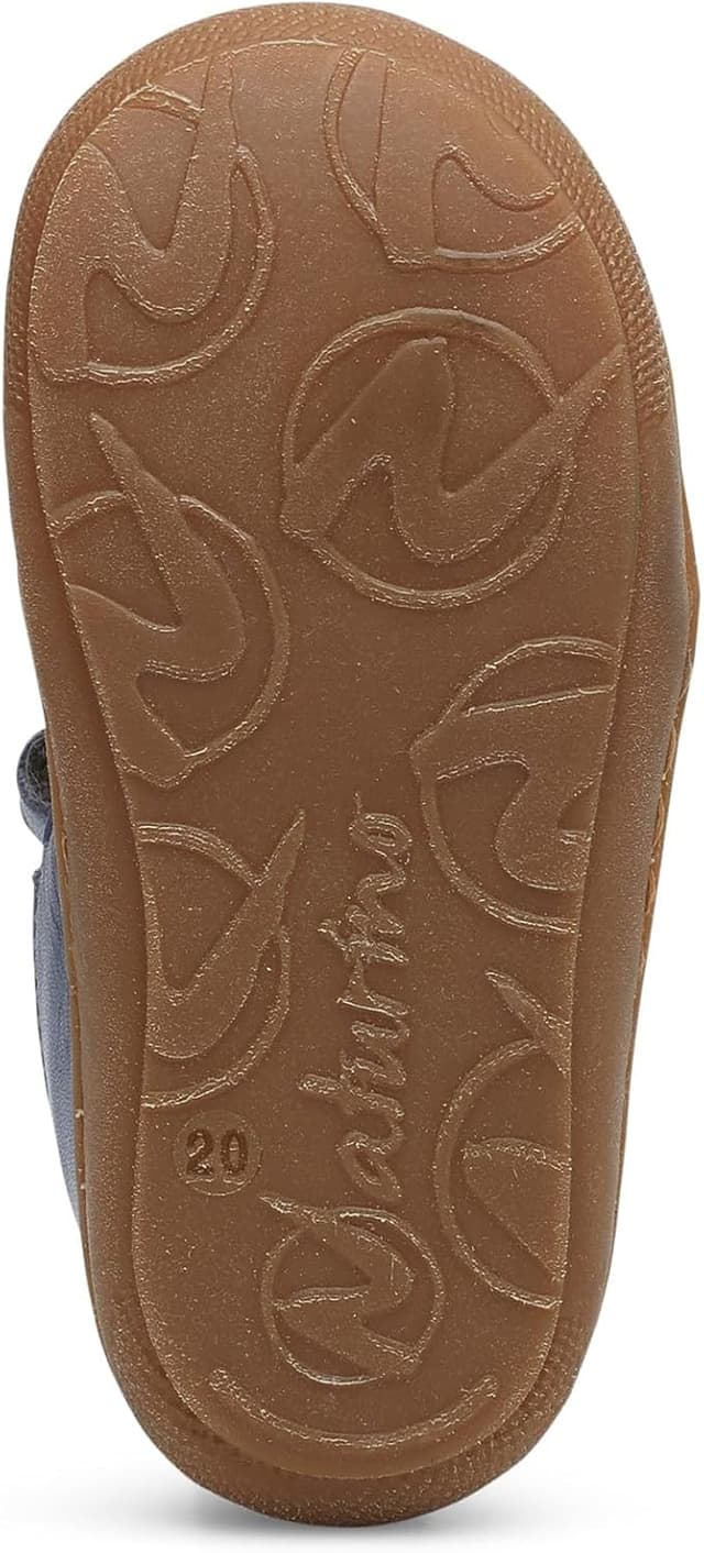 Detalle de Naturino PUFFY-Halb geschlossene Sandale azurblau – mit doppeltem Klettverschluss