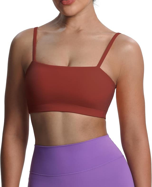 Thumbnail 6 de Aoxjox Women's Workout Bandeau Bra for Yoga