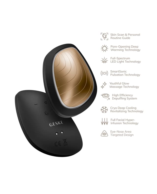 Detalle 2 de Geske Cepillo Facial Sonic Warm & Cool Mask 9 en 1