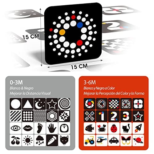 Detalle 1 de hahaland Flashcards Bebés 0-6 Meses