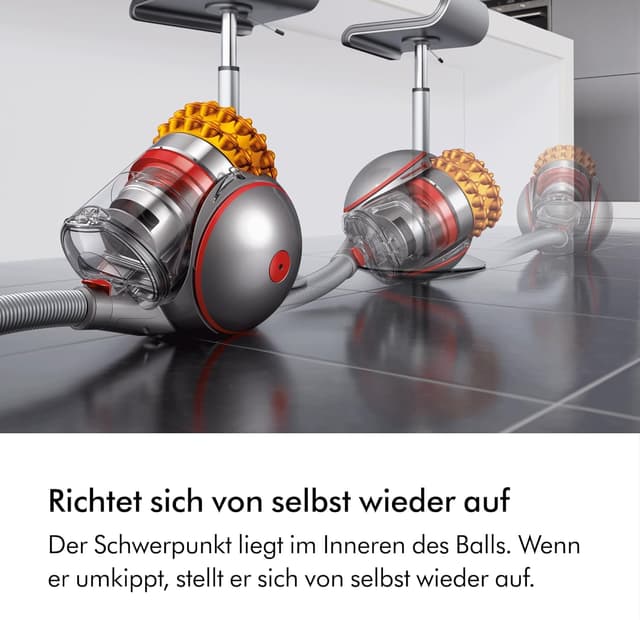 Detalle de Dyson Cinetic Big Ball Multifloor 2 Staubsauger – kraftvolle Saugleistung ohne Beutel