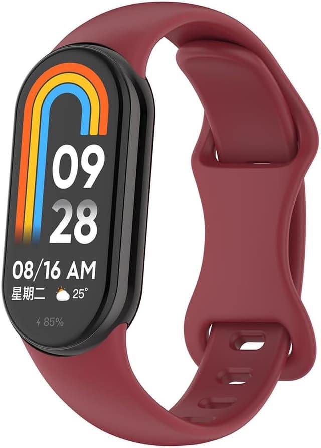 Detalle de BYISYUE Silicone Replacement Band for Xiaomi Smart Band 8/9/10 – TPU sport watch strap