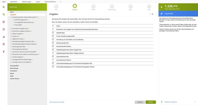 Thumbnail 3 de QuickSteuer Deluxe 2026 Steuerprogramm