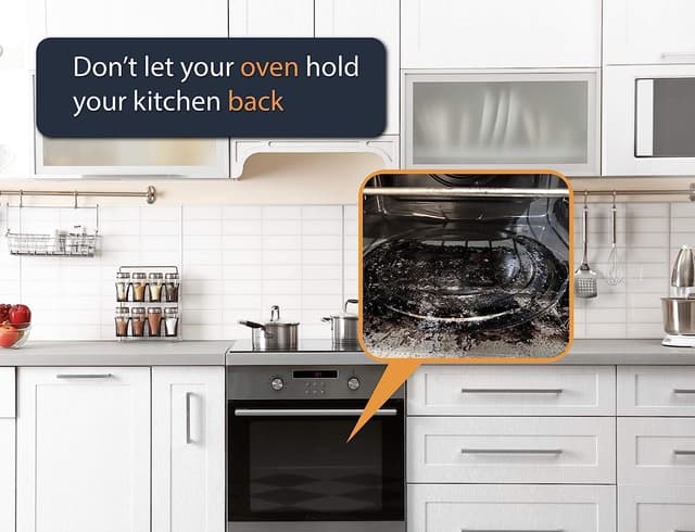 Thumbnail 6 de Linda’s Essentials Extra Large Oven Liners for Bottom of Oven (2 Pack) — Universal Non-Stick Heat-Resistant Liners, 63.5 x 43 cm