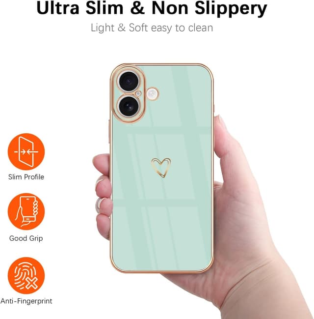 Thumbnail 3 de HopMore iPhone 17 Case Mint Green