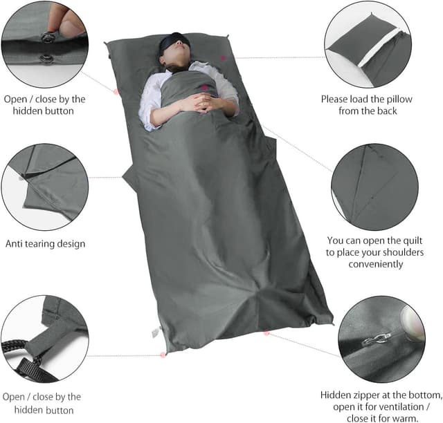 Thumbnail 2 de MYCARBON Sacco Lenzuolo 220x90 cm