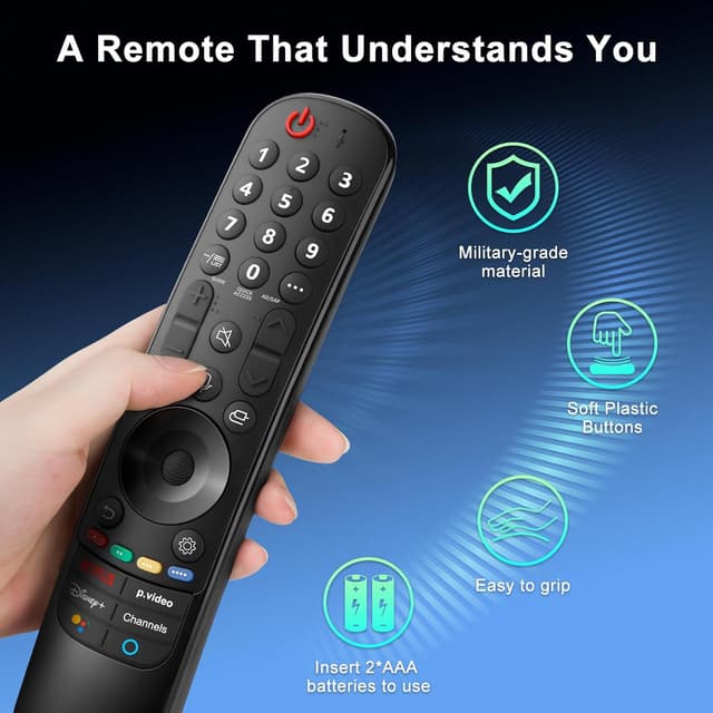 Thumbnail 5 de LG Magic Remote replacement with voice pointer for 2021–2024 TVs