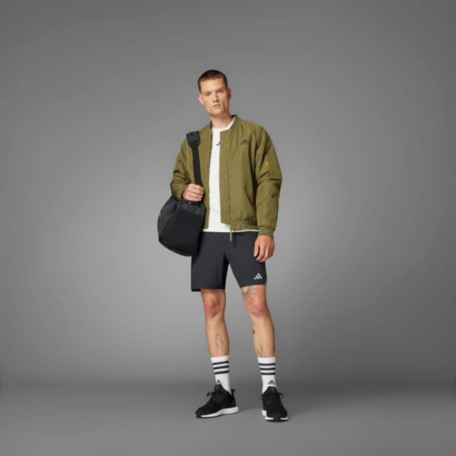 Detalle 2 de adidas HIIT HEAT.RDY: pantalón corto de entrenamiento negro para sesiones intensas