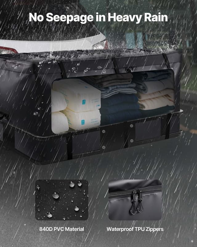 Thumbnail 2 de VEVOR Borsa da trasporto per gancio di traino 1530 x 610 x 913 mm con cinghie rinforzate