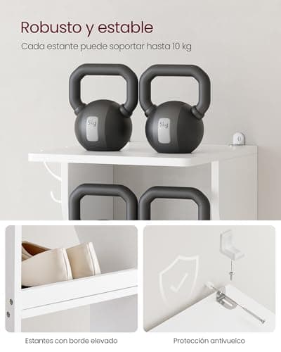 Thumbnail 6 de VASAGLE LBS200T14 Zapatero de Entrada 7 Niveles