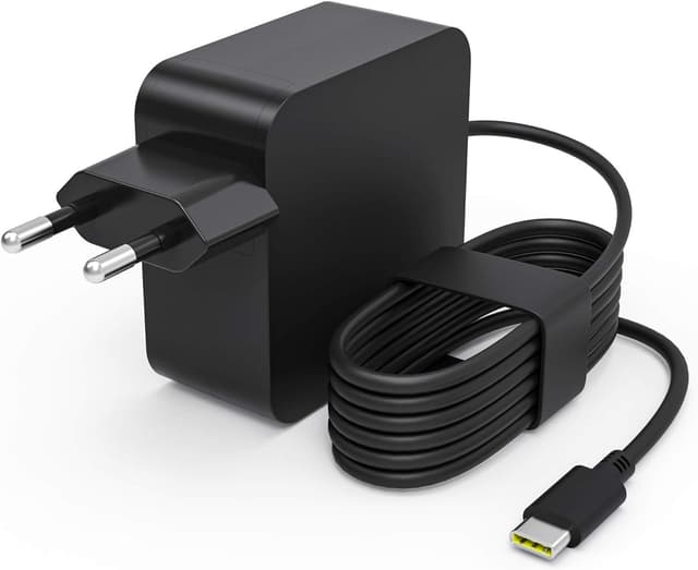 Detalle de Chargeur USB‑C portable 65 W pour ordinateur (MacBook Pro/Air, Zenbook, ThinkPad Yoga, Chromebook, etc.)