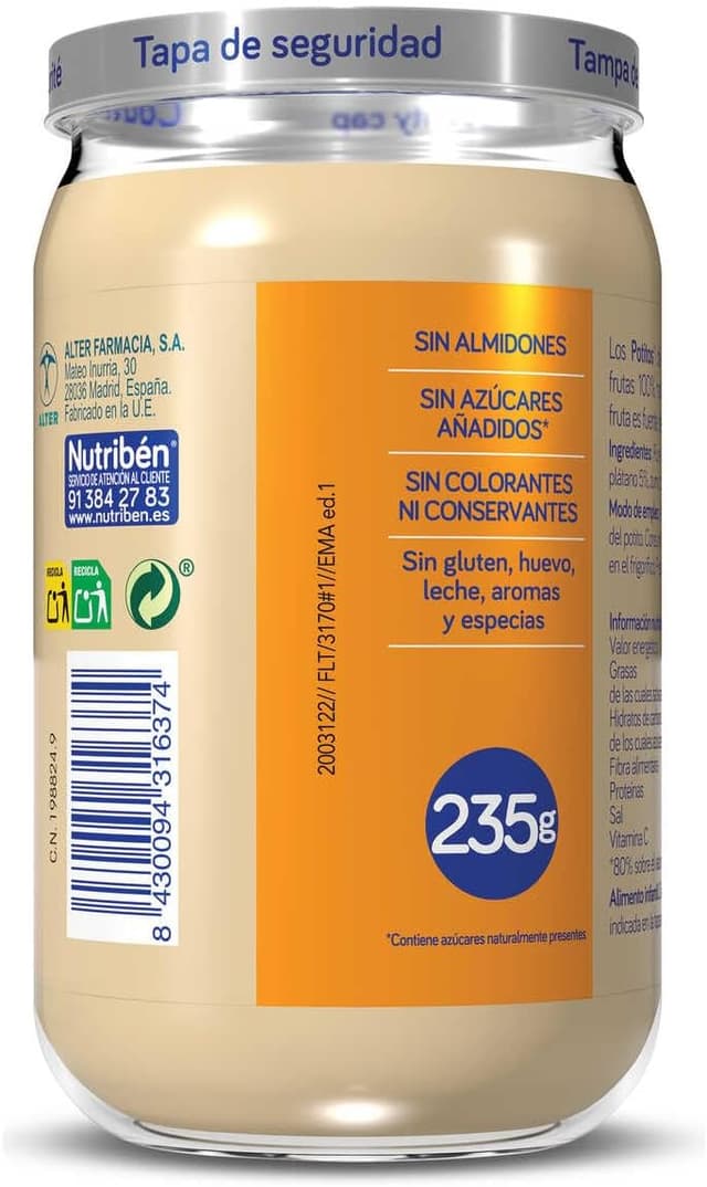 Thumbnail 8 de Nutribén Pack de Potitos Variados 🍏 - Caja de 24 unidades