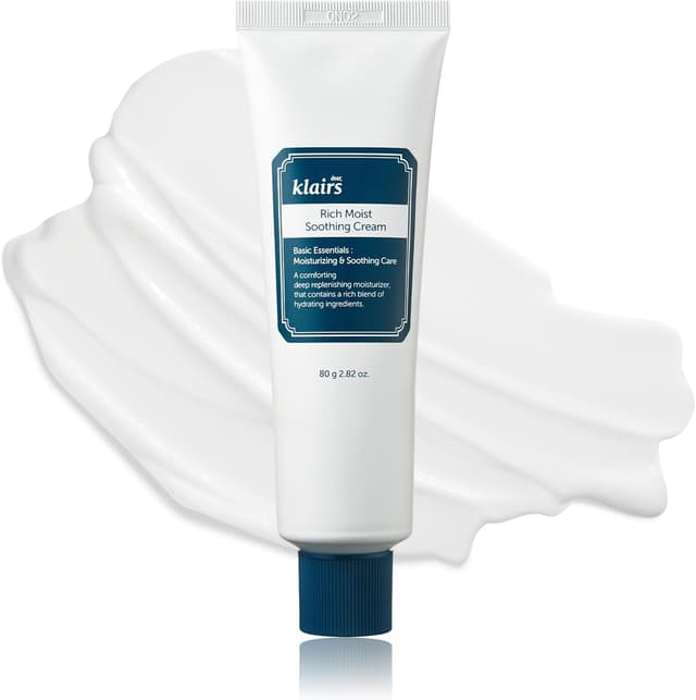 Detalle de DearKlairs Rich Moist Cream 80ml for sensitive skin
