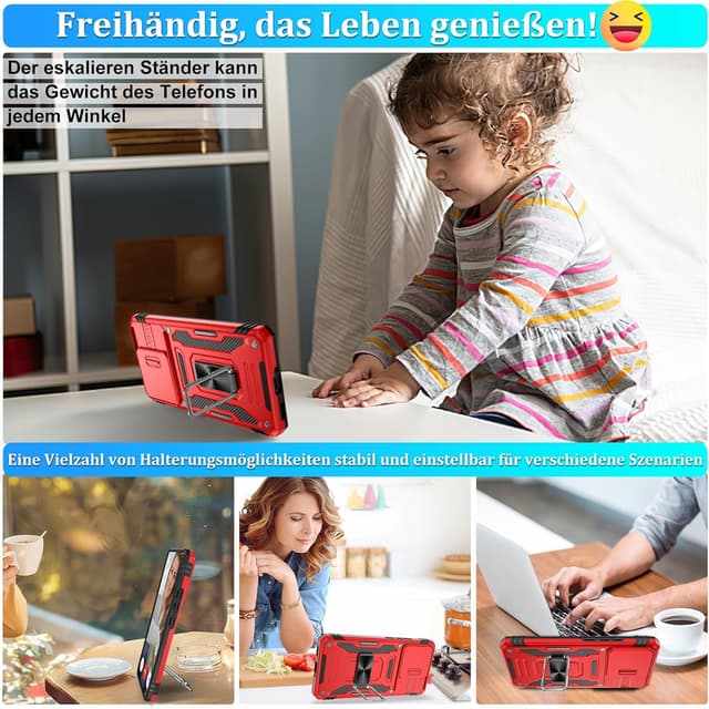 Thumbnail 6 de Jshru Hülle für Xiaomi 14T, stoßfest