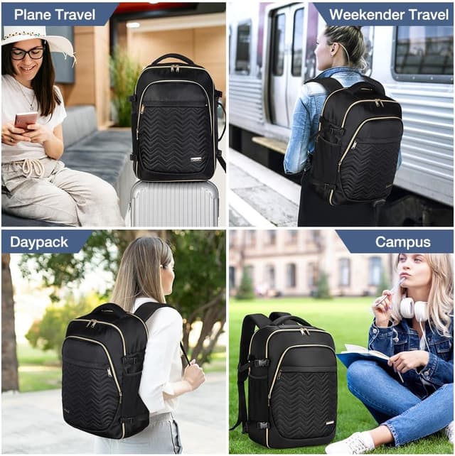 Thumbnail 6 de Lekesky Travel Backpack Cabin Size – 17-inch laptop waterproof carry-on rucksack (30L)