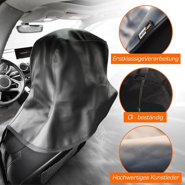 Detalle de Upgrade4cars 2er Set Autositzschoner wasserdicht