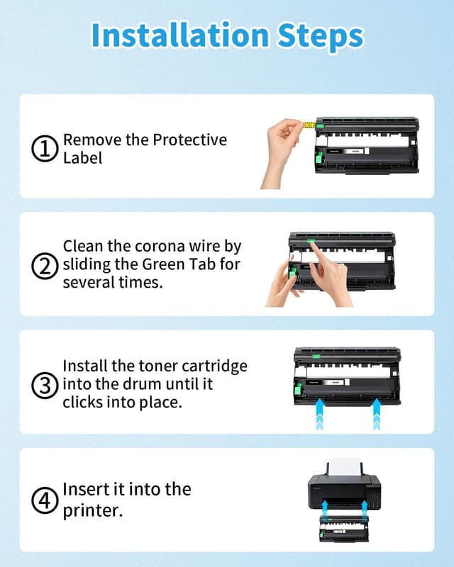 Thumbnail 2 de Yowell DR2400 Trommelleinheit kompatibel TN2420