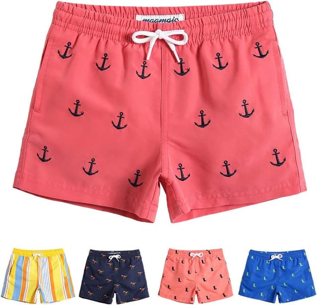 Thumbnail 6 de MaaMgic costume da bagno pantaloncini per ragazzi: asciugatura rapida e slip in rete