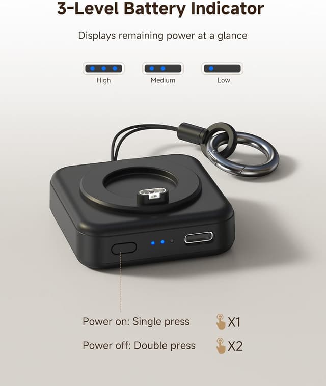 Thumbnail 5 de Garmin Watch Charger 1200mAh Portable Power Bank