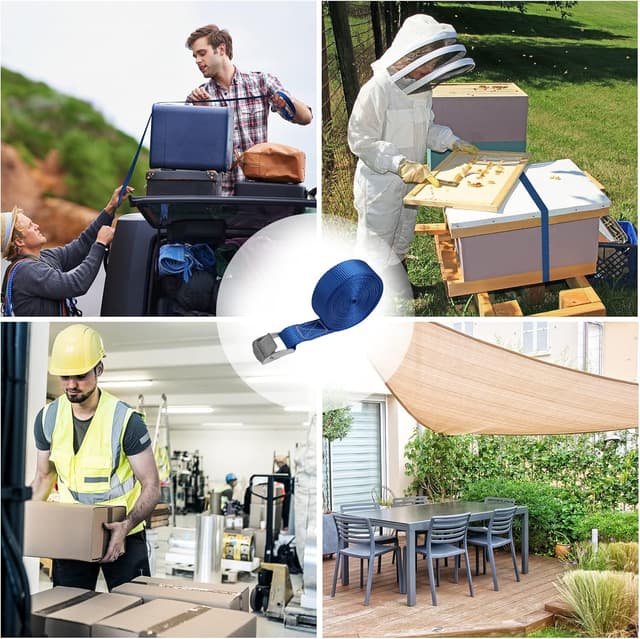 Thumbnail 6 de Zurrgurt Spanngurt 2,5 cm x 6 m