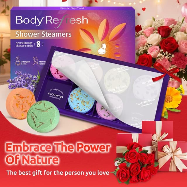 Detalle 2 de Shower Steamers 8-Pack Aromatherapy