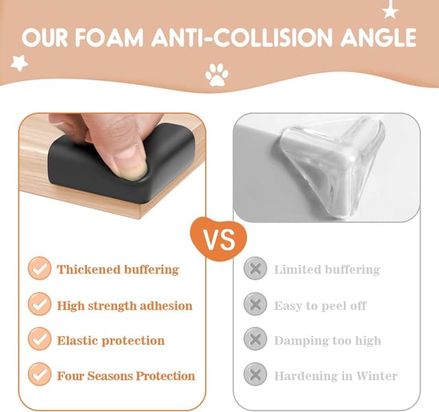 Thumbnail 5 de Septeamay Kantenschutz 12 Stück für Möbel