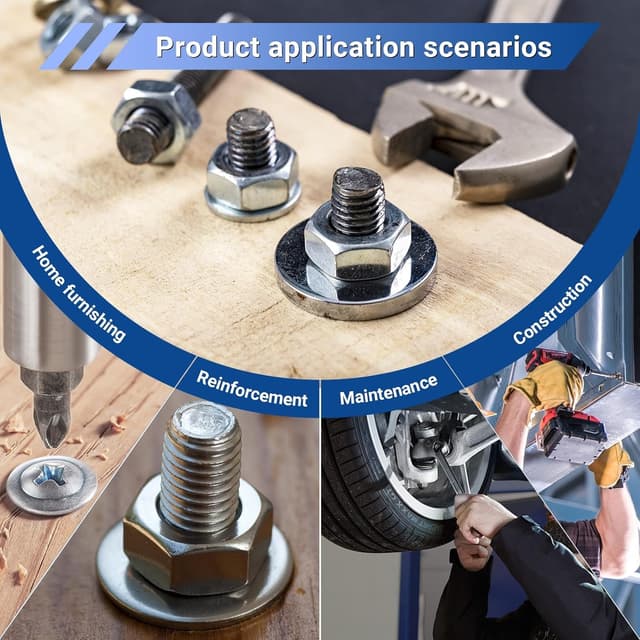 Thumbnail 5 de Xyxu 660pcs Stainless Steel Washers