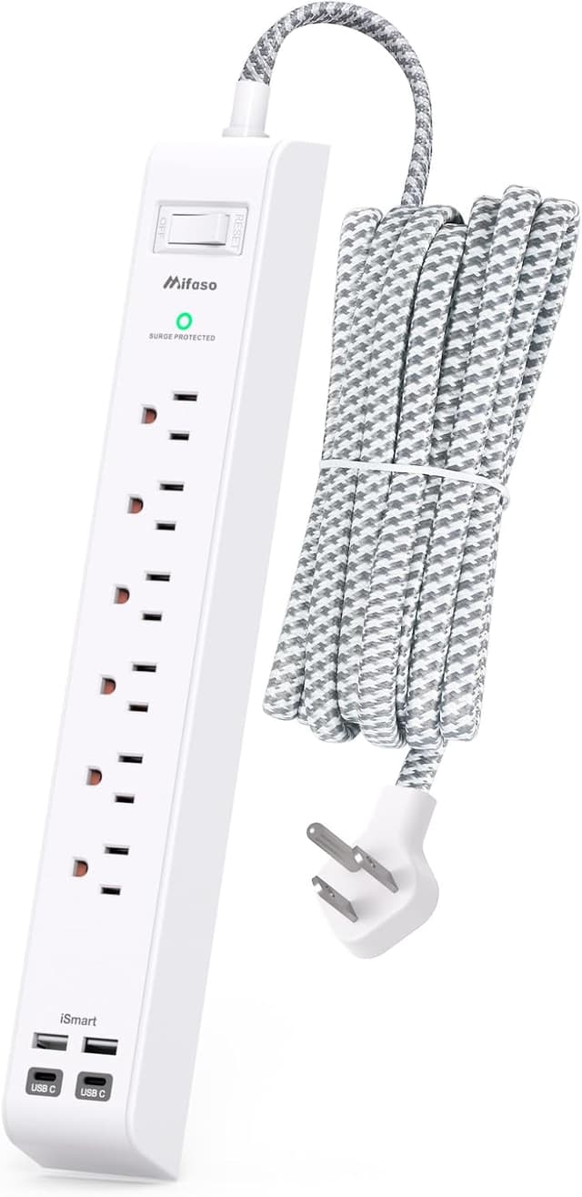 Detalle de Surge Protector Power Strip 10 ft ๐