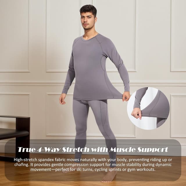 Thumbnail 4 de Ynport Crefreak caleçon long thermique doublé polaire