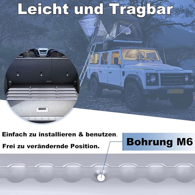 Thumbnail 2 de Ensemble rail d'arrimage 4x100 cm