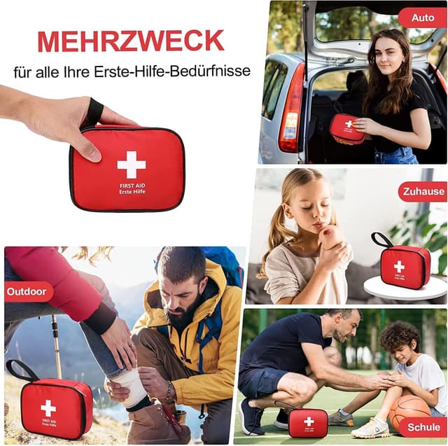 Thumbnail 4 de HONYAO Erste Hilfe Set 90‑teilig — Reiseapotheke 🩹