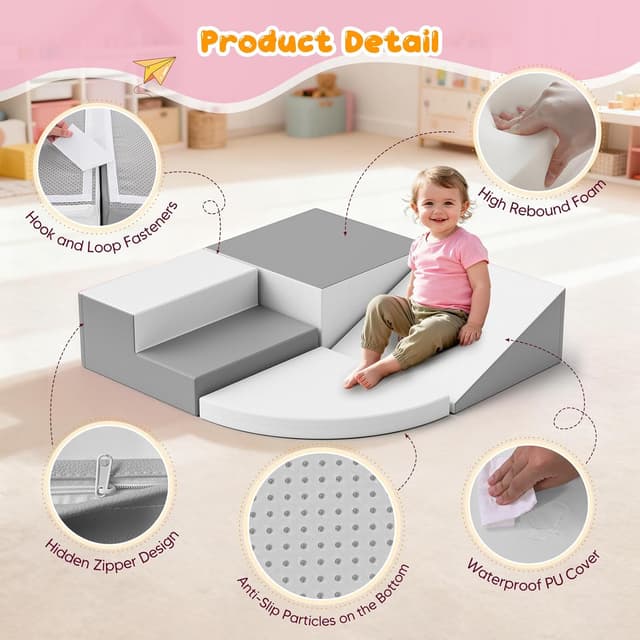 Thumbnail 6 de MINENICE Bloques de espuma para niños